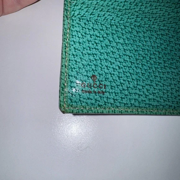 Gucci Brown and Green Women's Wallet - Picture 4 of 9